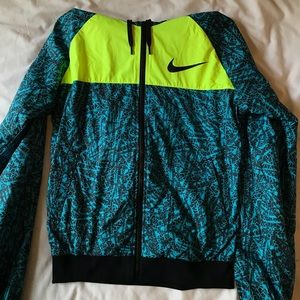 Neon Nike Rain Jacket